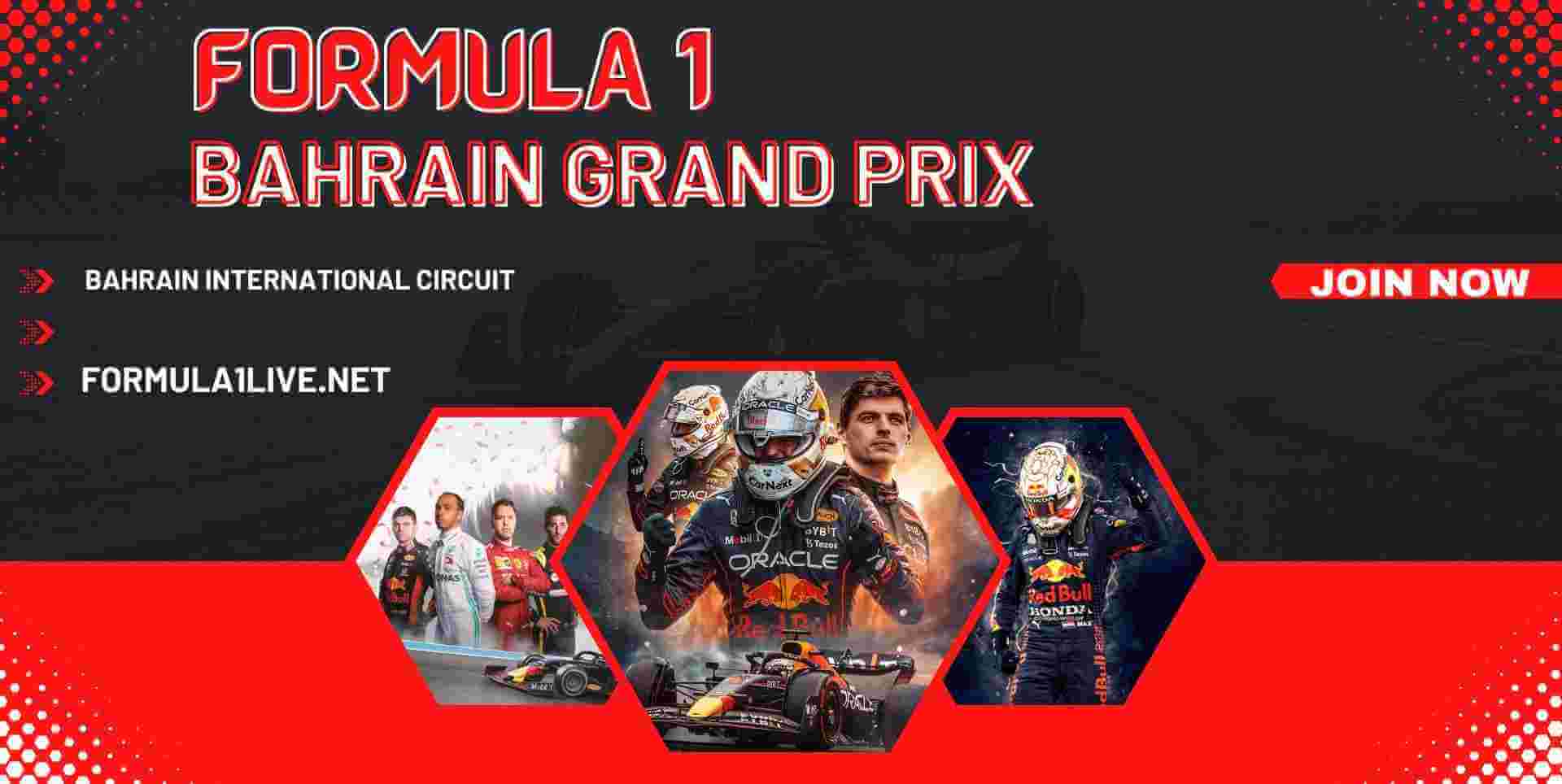 Formula 1 Bahrain GP Live Stream
